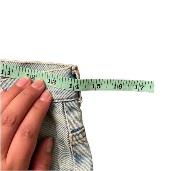 Harley Davidson Vintage Rare 100% Cotton Patch Straight Leg Jeans High Waist 32 - Picture 10 of 12